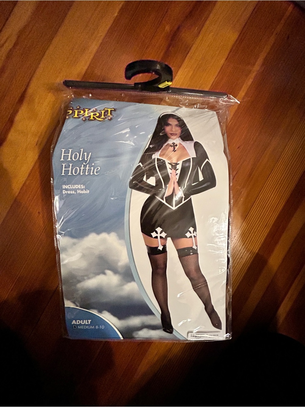Spirit Holy Hottie Costume - Black and White